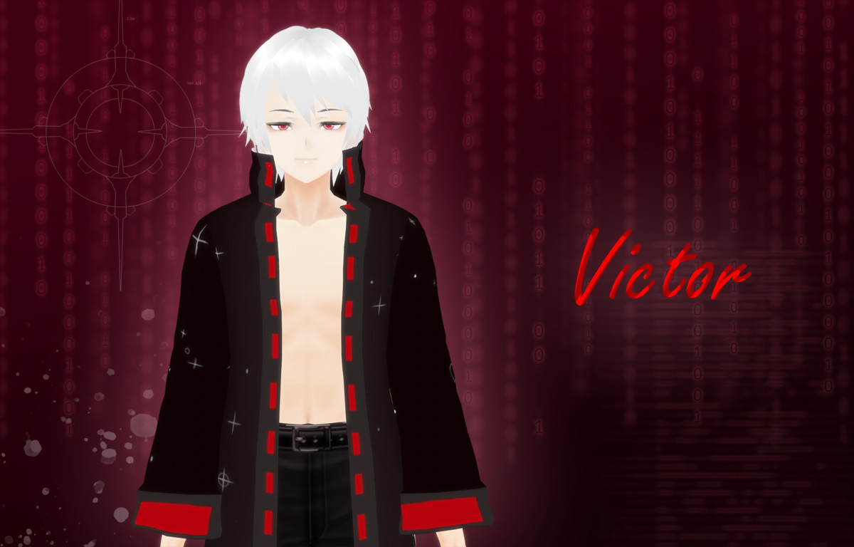 Victor: Anime-Style Character For Games And VRChat
