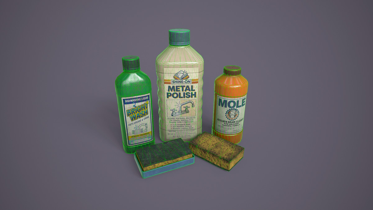 Retro Kitchen Props