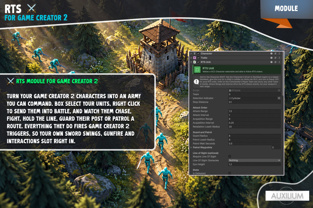 RTS for Game Creator 2