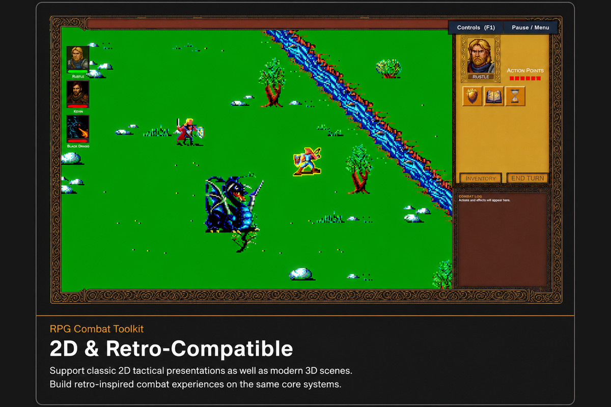 RPG Combat Toolkit - Turn Based Tactics
