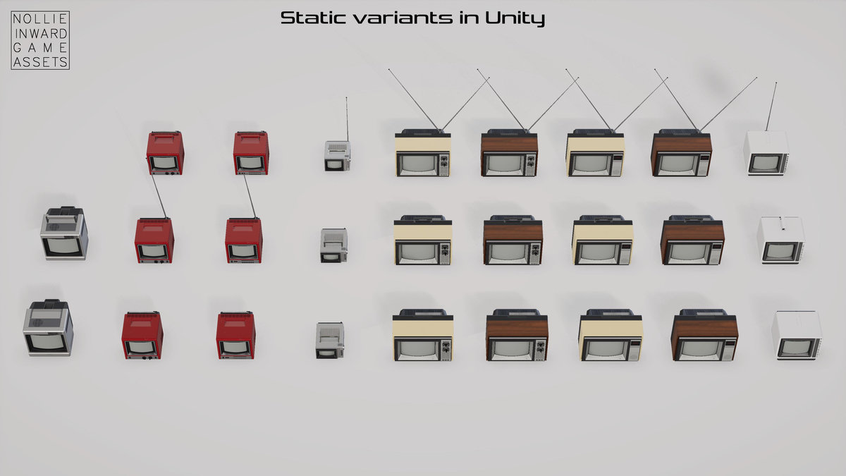 80s TVs Vol.3 Portable TVs