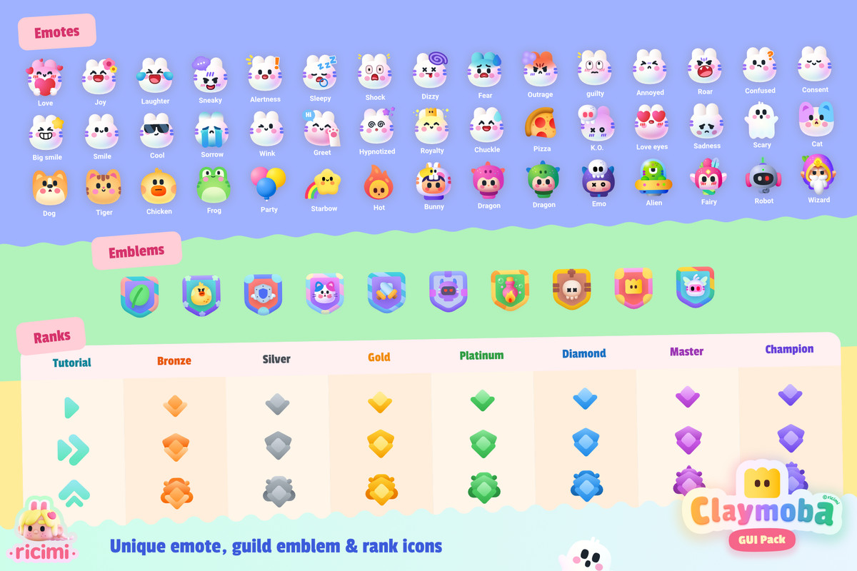 Claymoba GUI Pack