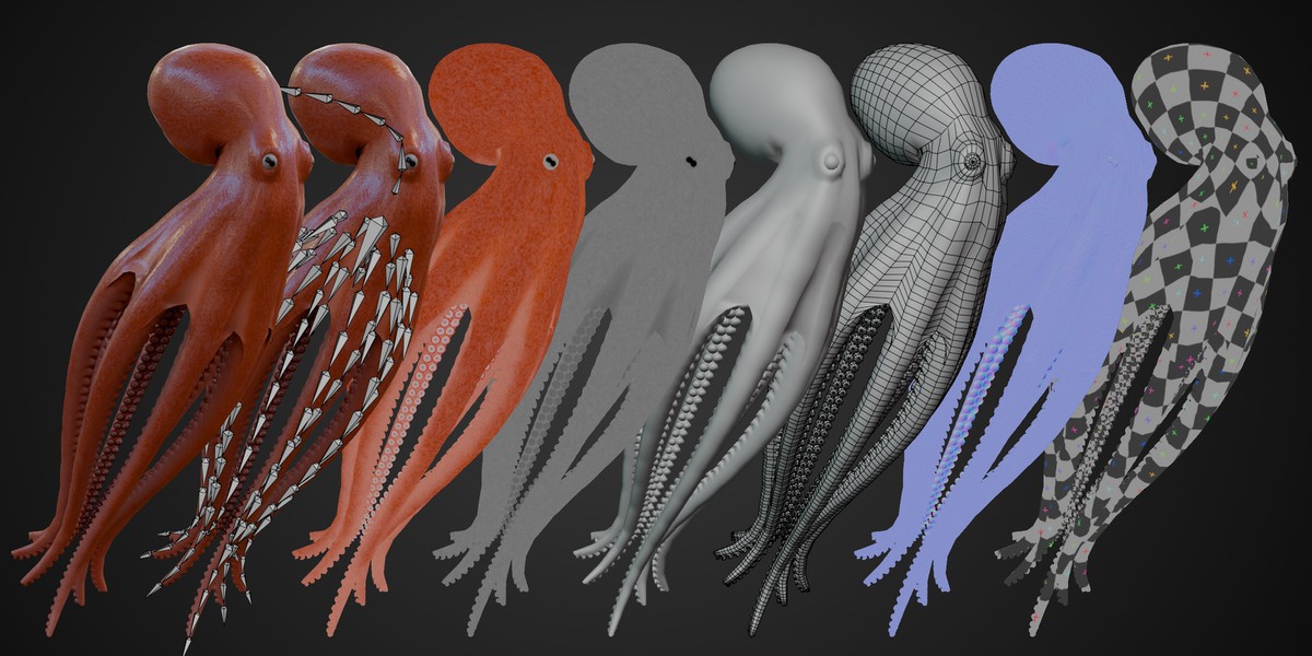 Animated Octopus