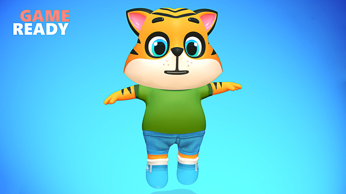 Tiger Cat Animated