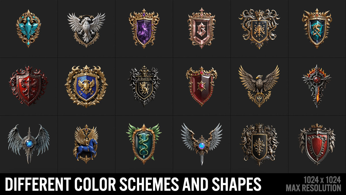 600 Achievements, Trophies, Rewards, Emblems, Badges, Awards, Artifacts Vol2