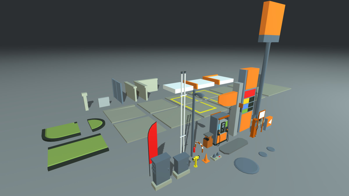 Snaps Prototype Gas Station