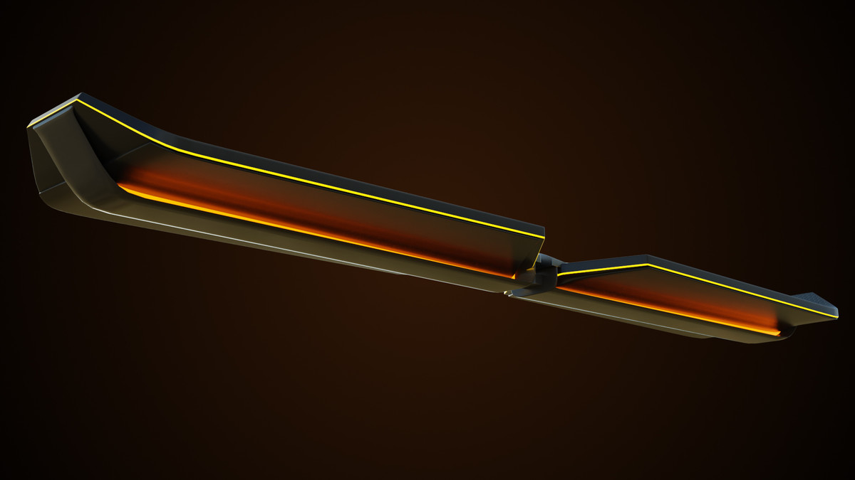 Sci-Fi Hoverboard 4 URP HDRP Textures