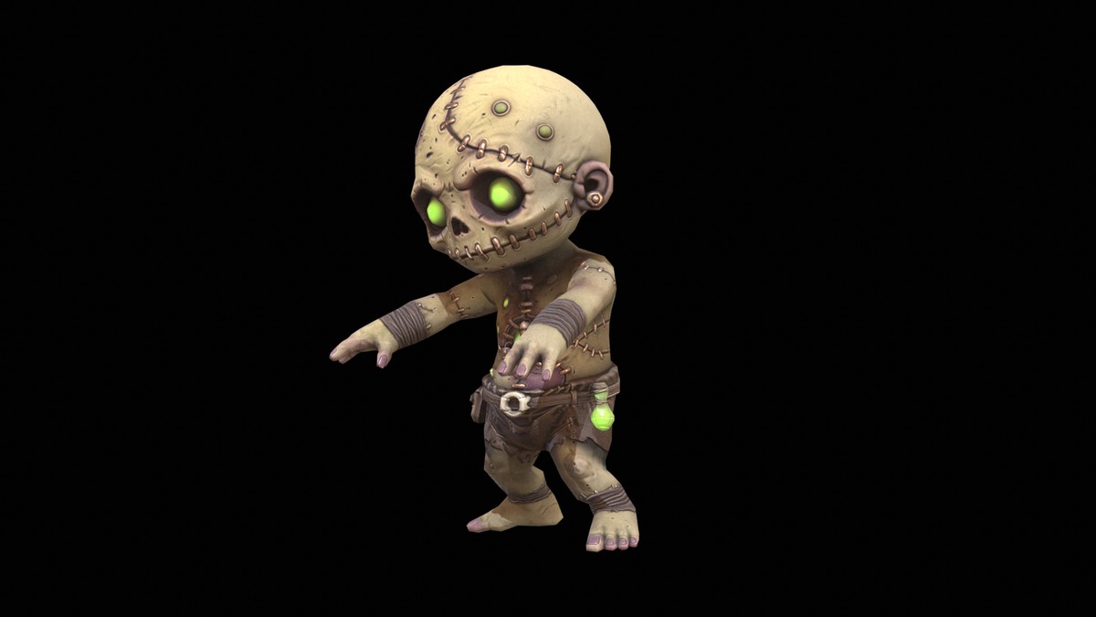 Chibi Necro Zombie Boy