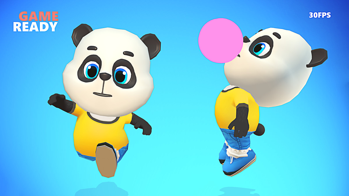 Panda Animated