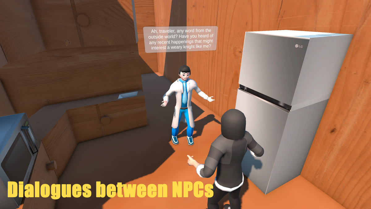 NPCAI Behavior Suite + AI-Powered Dialogue, Behavior and Movement System