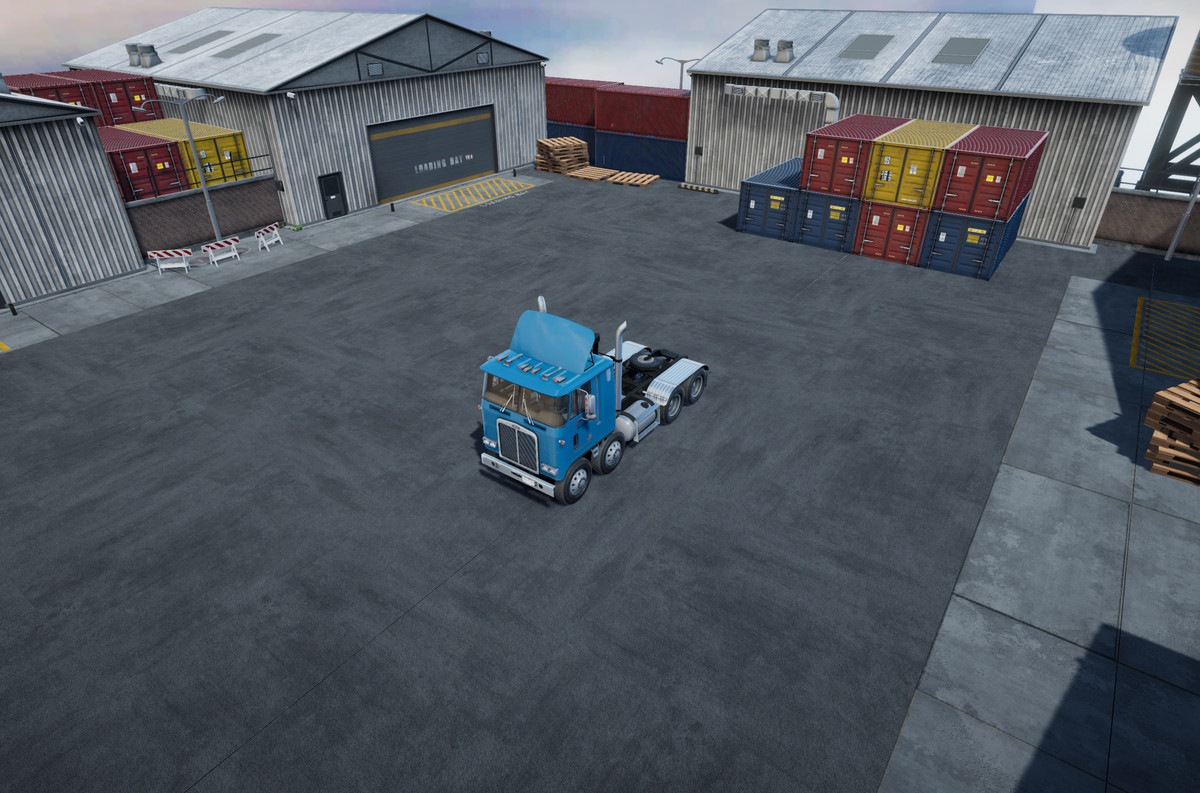 TwinSteer cabover truck