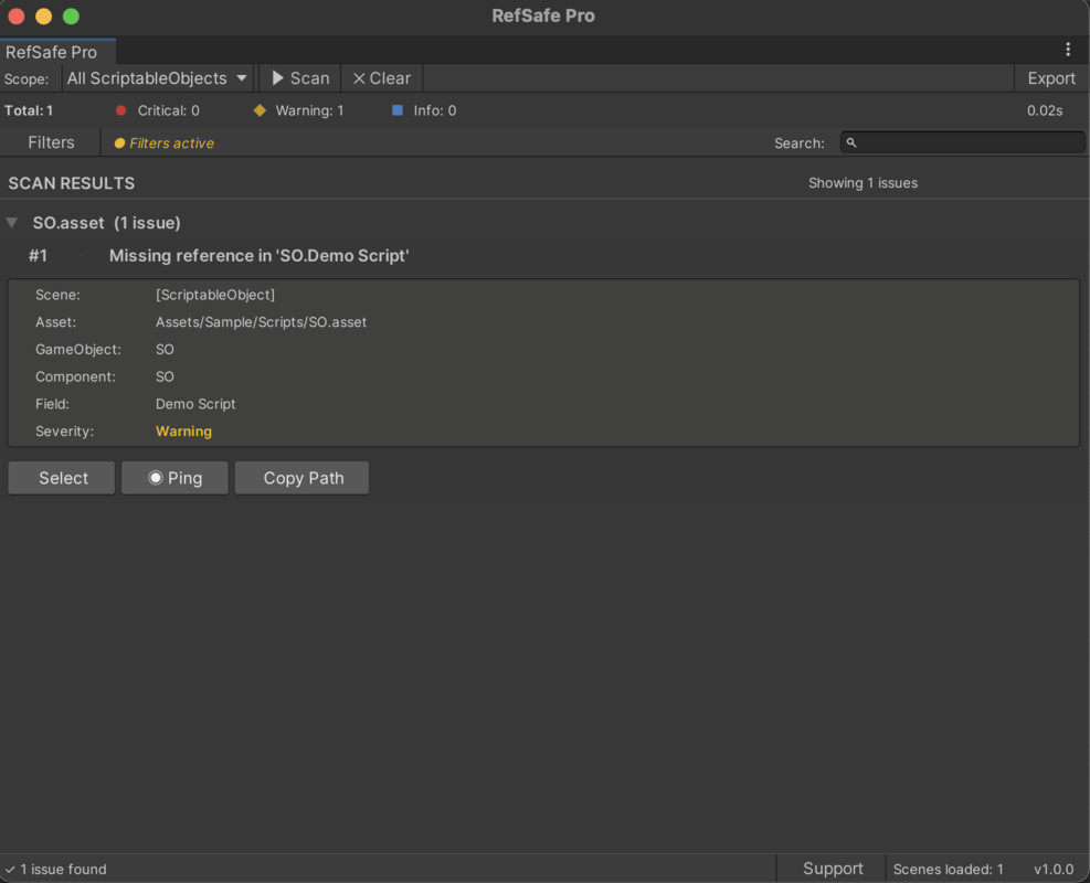 RefSafe Pro – Project-Wide Validator
