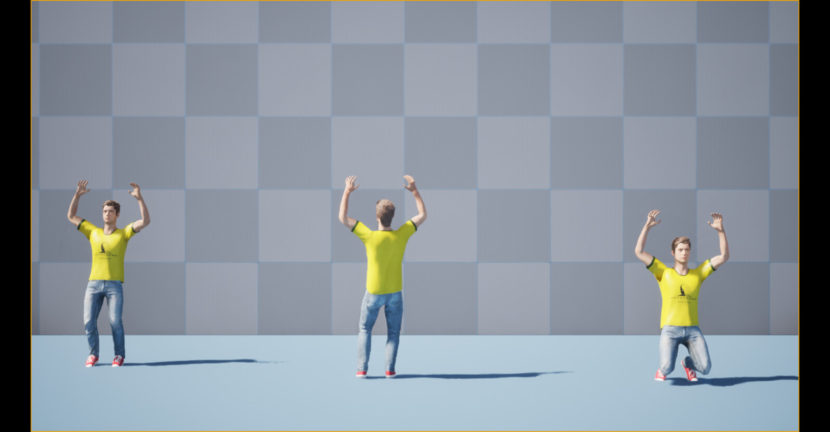 Crime Suspect Animation