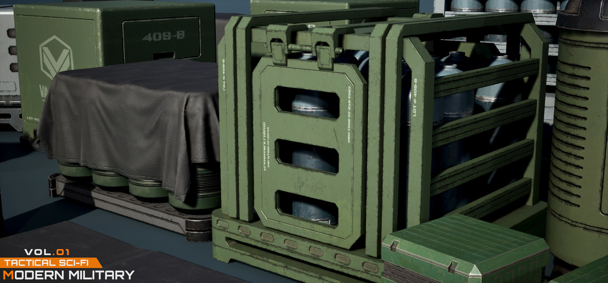 Tactical Sci-Fi: Modern Military Props Vol.01