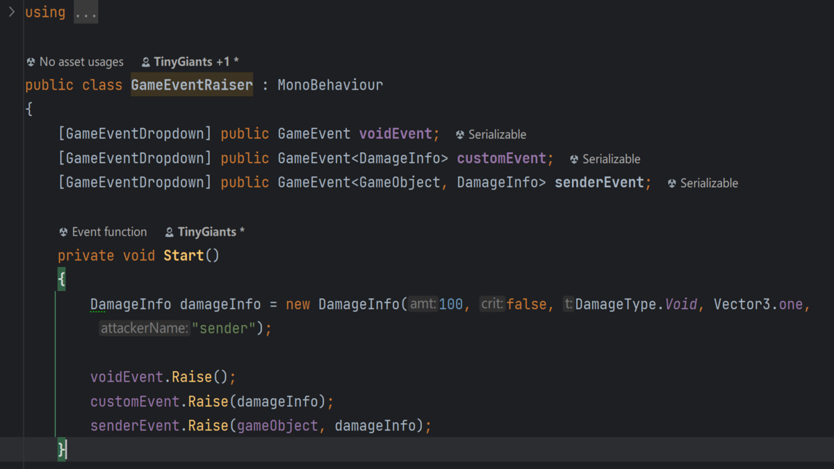 Game Event System (GES)