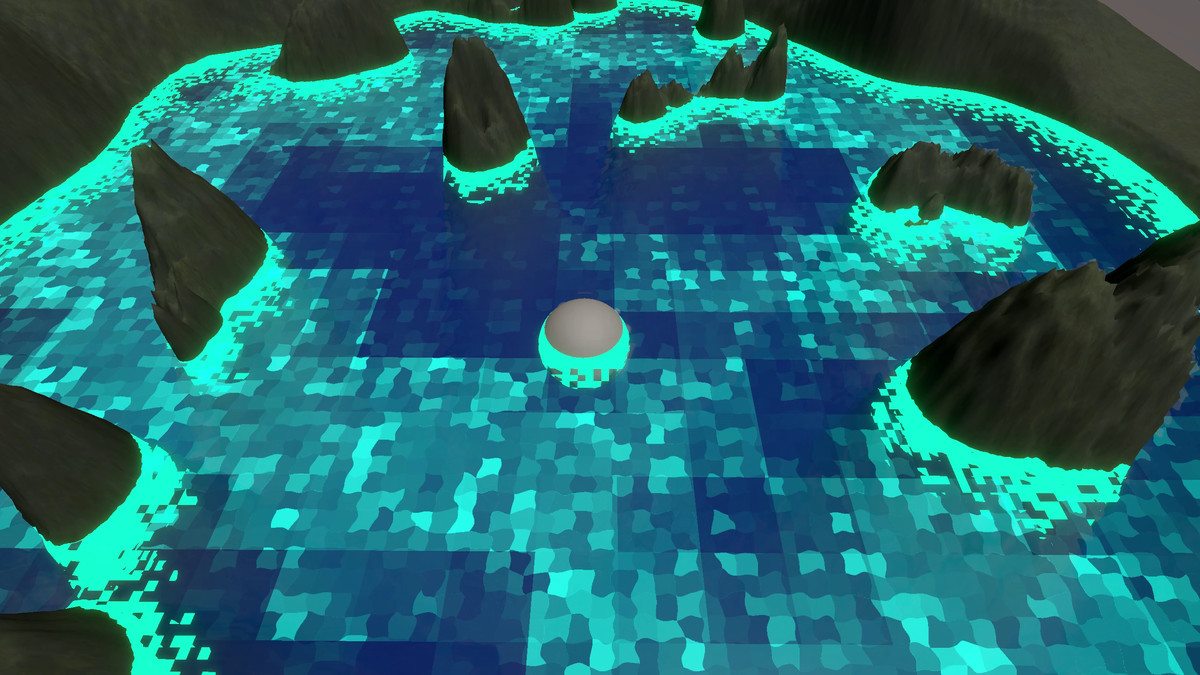 Pixel Water Shader