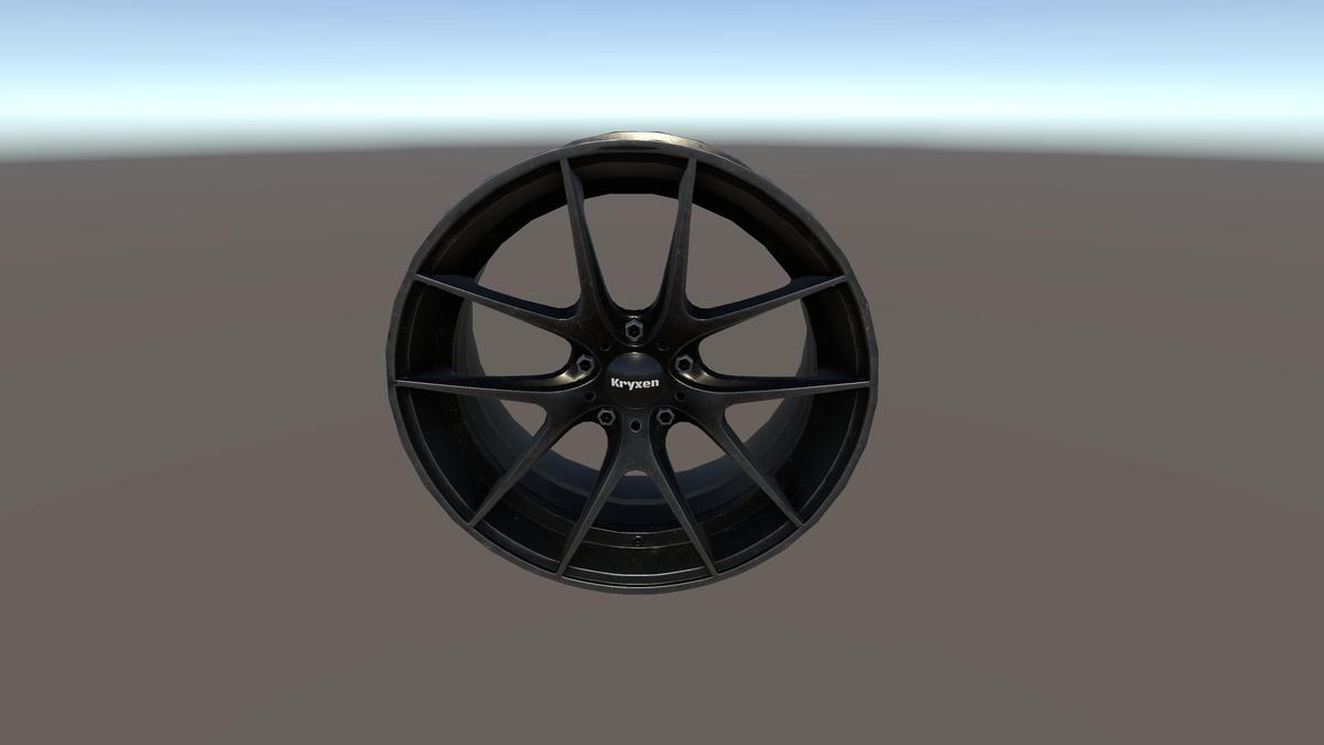 Kryxen Rim V1 - Gunmetal - Game Ready