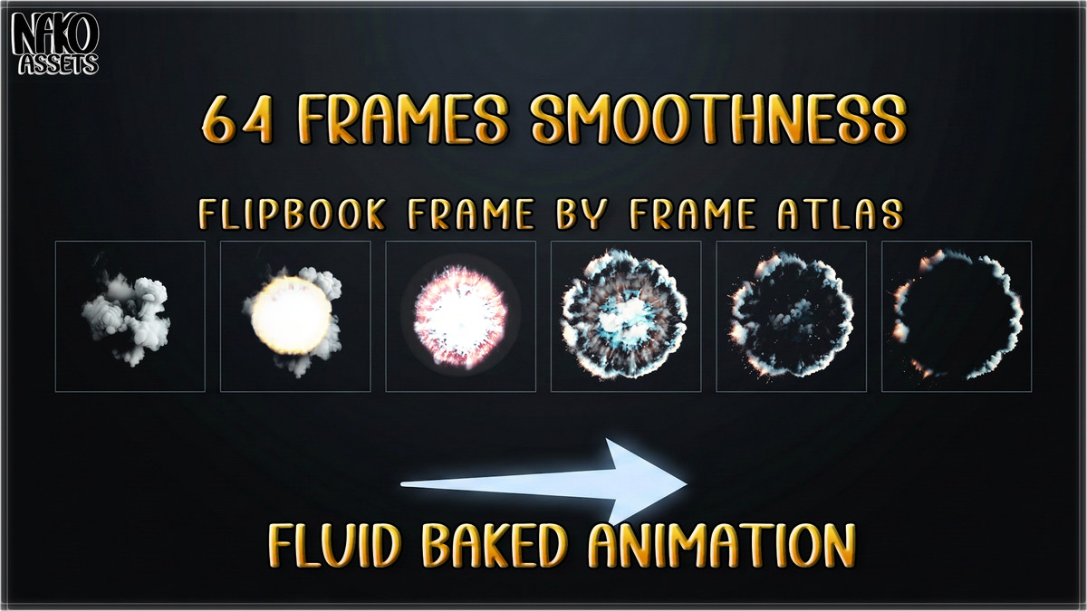 HQ Flipbook VFX (256+ Effects) | Magic, Fire, RPG | URP/HDRP/BIRP