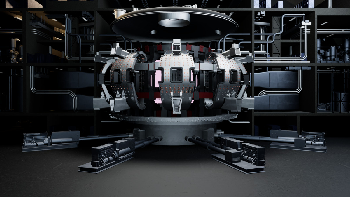 Fusion Reactor Facility - Detailed HDRP