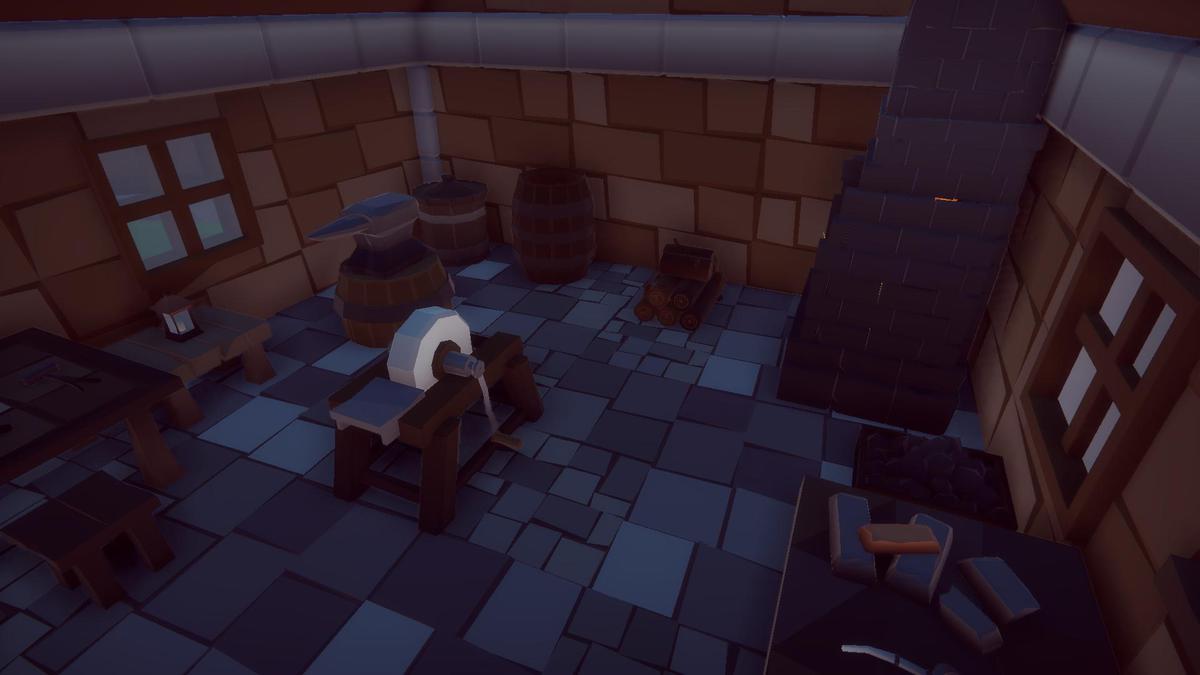 Low Poly Modular Medieval Village - Mini World Studio