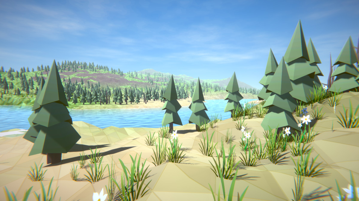 Polaris Valley - Low Poly Terrain Tool