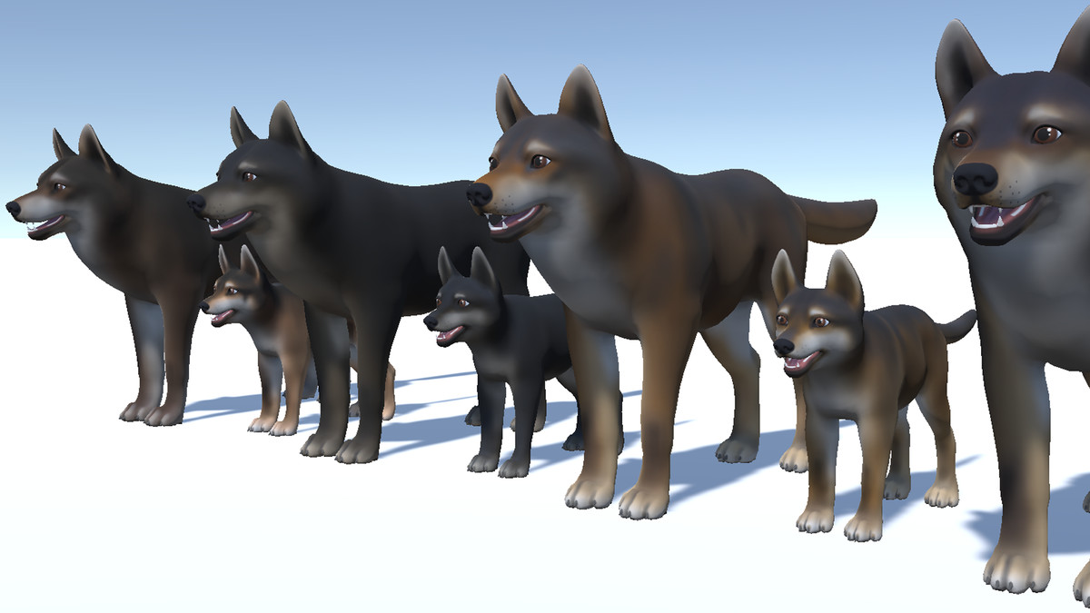 Cartoon - Wolf
