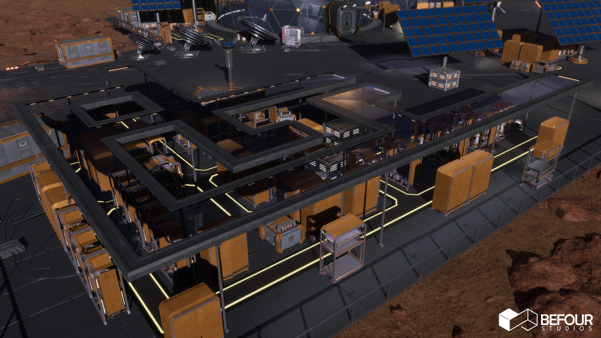Orbital Base Environment (Sci-Fi Space)