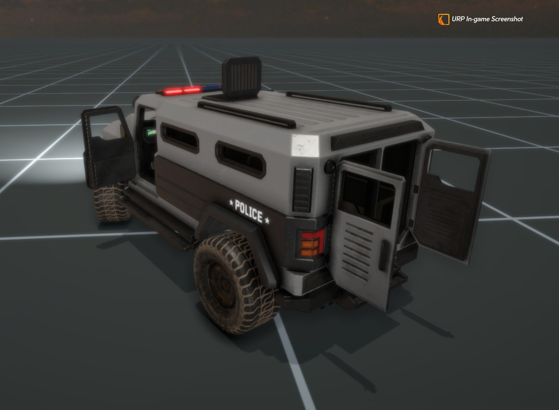 Armor Police Vehicle Physics (3 in 1 Bundle)