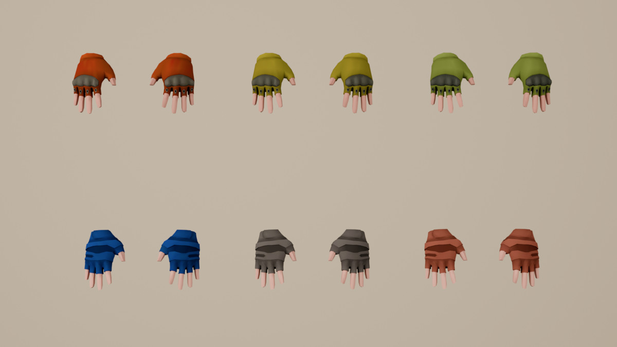Modular Female Character Creator
