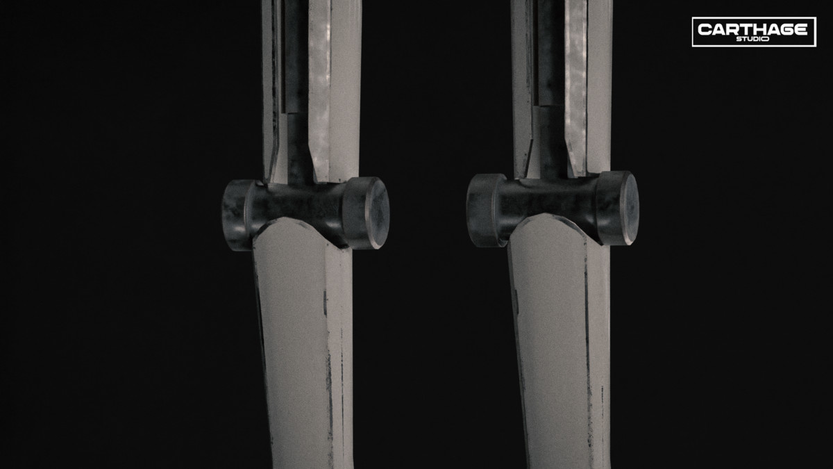 Dome‑Head Security Robot NPC