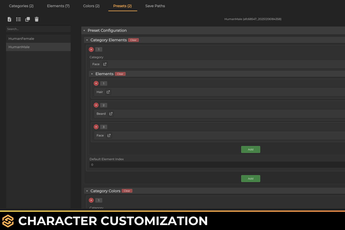 RPG Template - Combat, Stats, Inventory, Crafting, and more