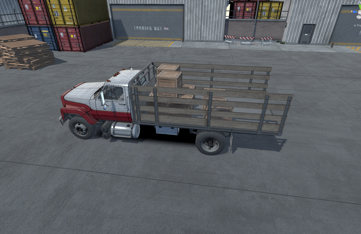 80s Stakebed truck