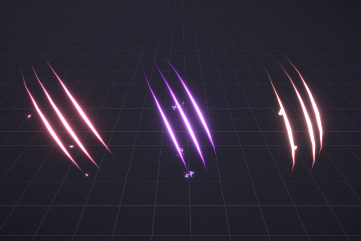 Claw Attack VFX Pack