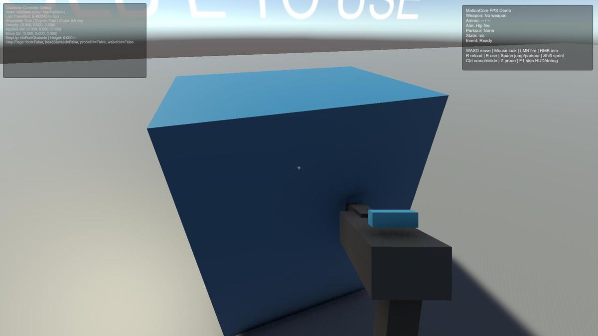 MotionCore FPS- Physics Character Controller for FPS Games