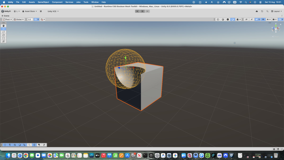 Runtime CSG: Booleans, Shatter & Denting