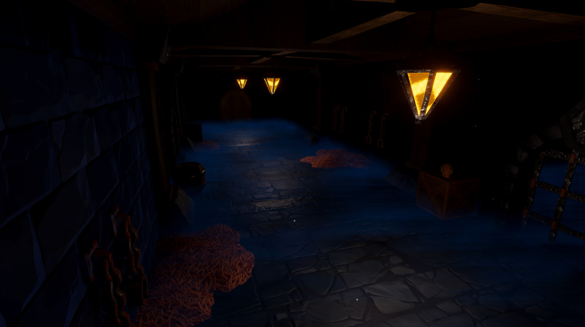Stylized Modular Prison Dungeon