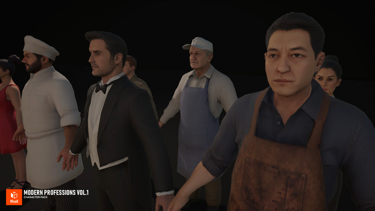Modern Professions Vol.1 - Character Pack