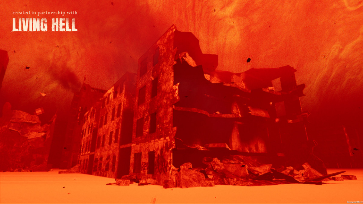 Low Poly Destroyed City