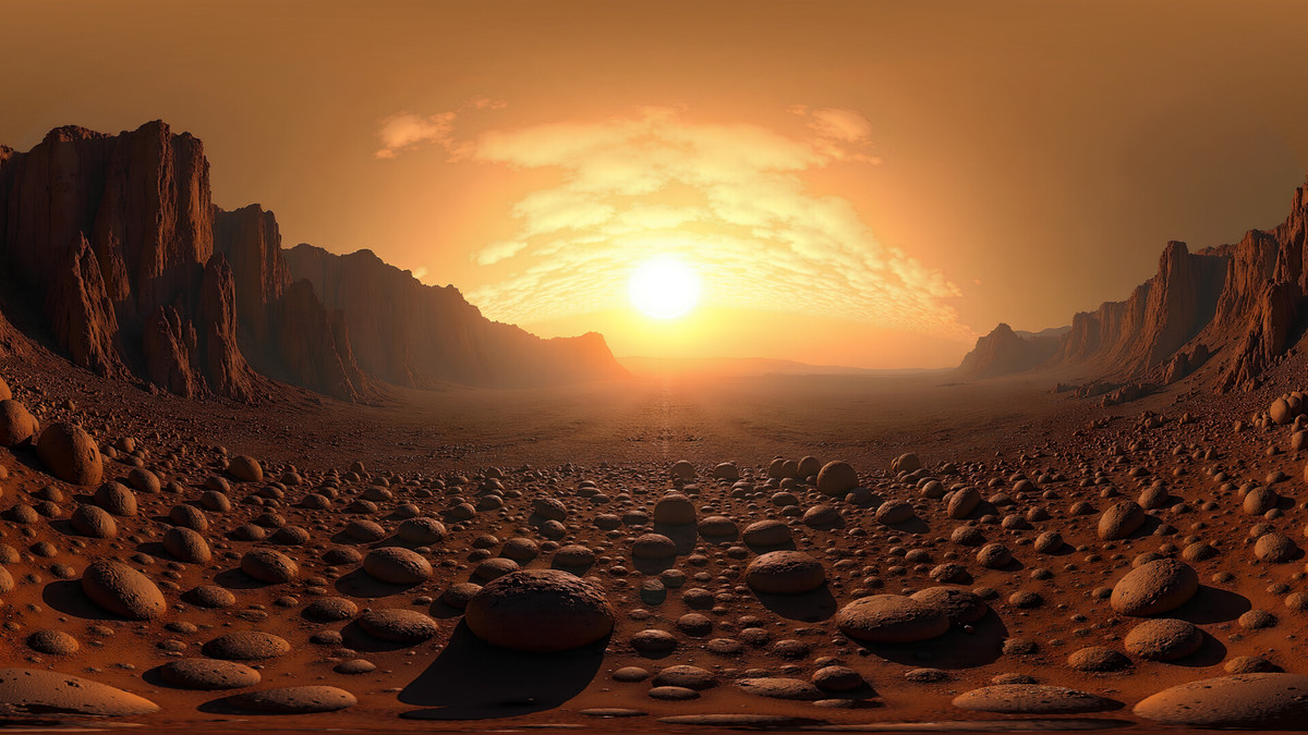 HDRI Venus Panoramic Skybox 10, image 2