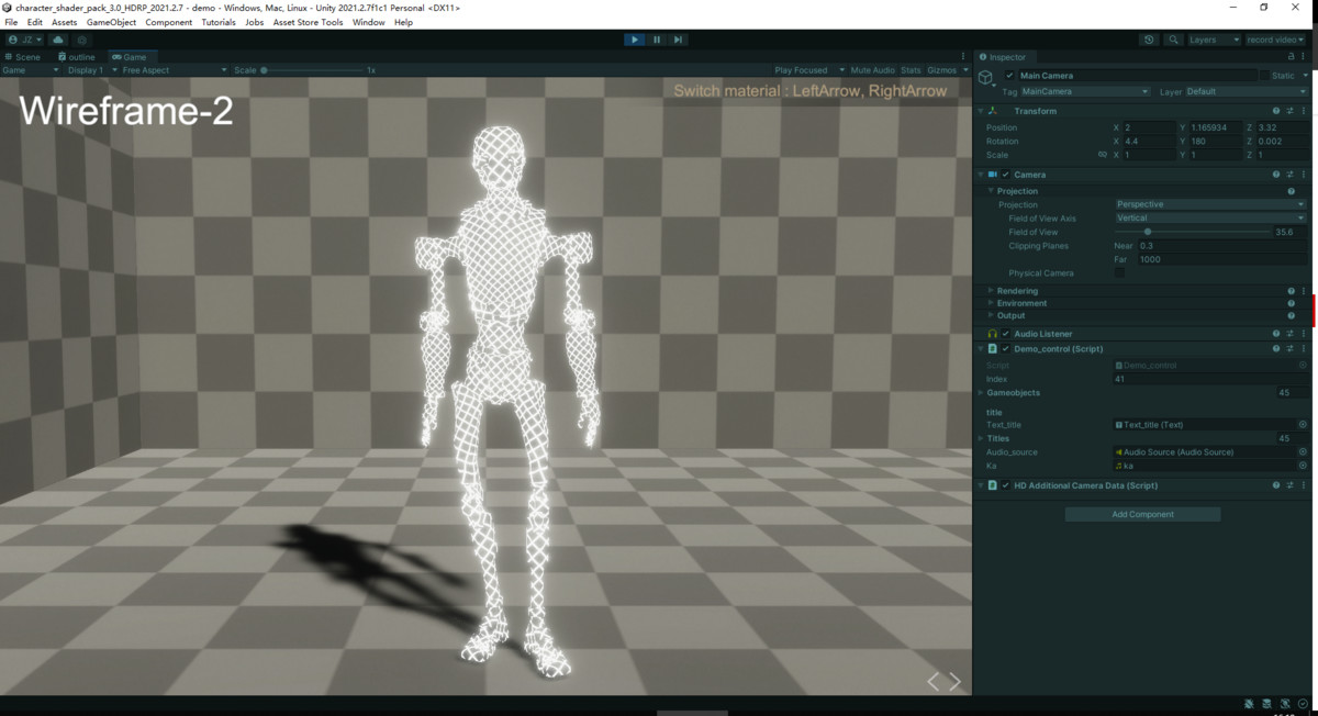 Character Shader Pack 3.0 - HDRP