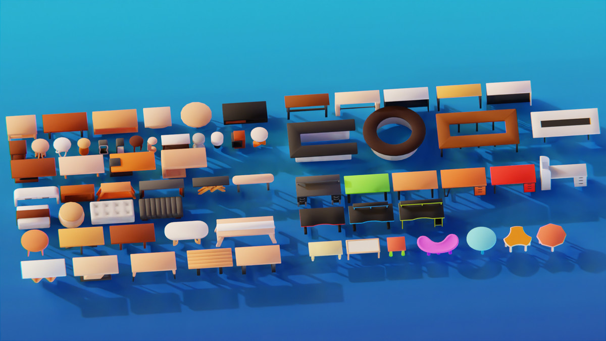 Low Poly Interior Pack by IGS