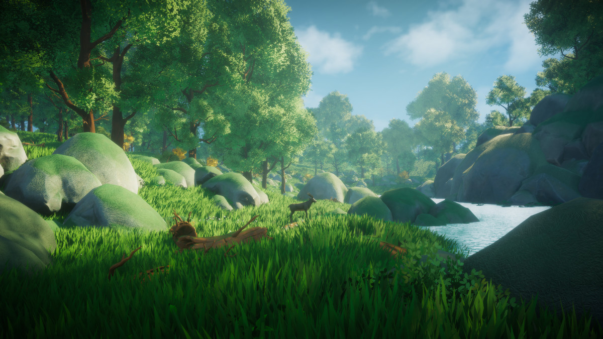 Wildwood: Stylized Forest (Stylized Nature, Stylized Forest, Nature, Biome)