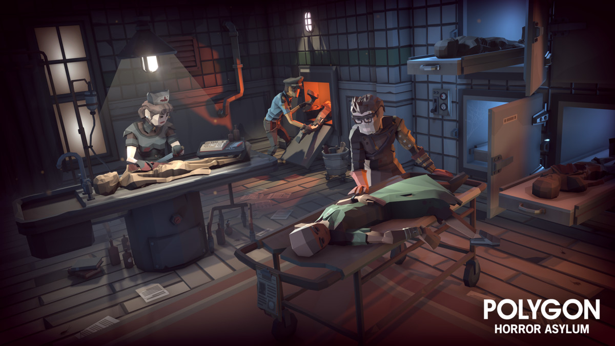 Bundle - POLYGON Police Station, Horror Asylum & Prison Map