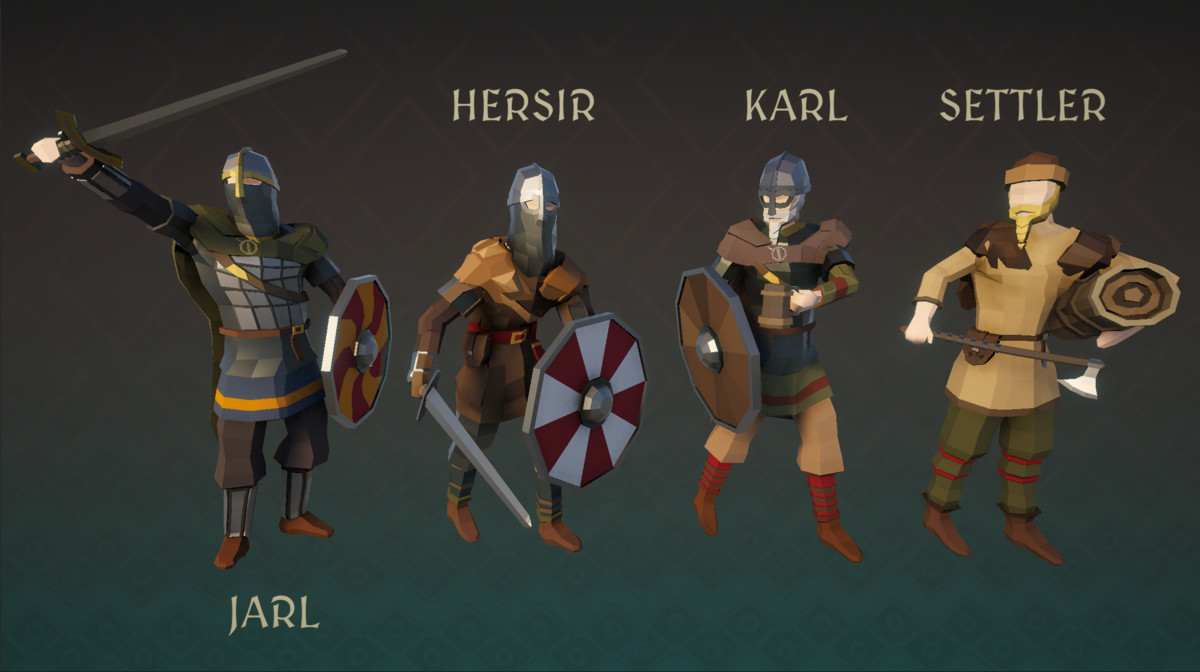 Stylized Medieval Vikings Pack – Low Poly Characters & Units