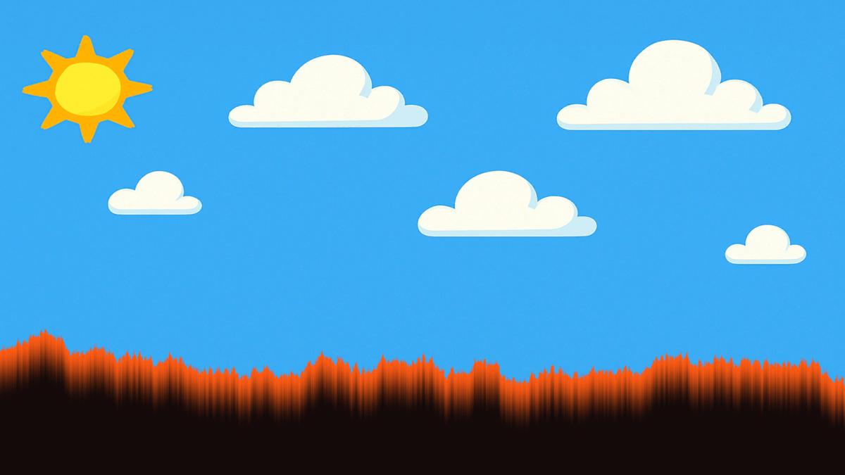 2D Noise Terrain Generator - runtime