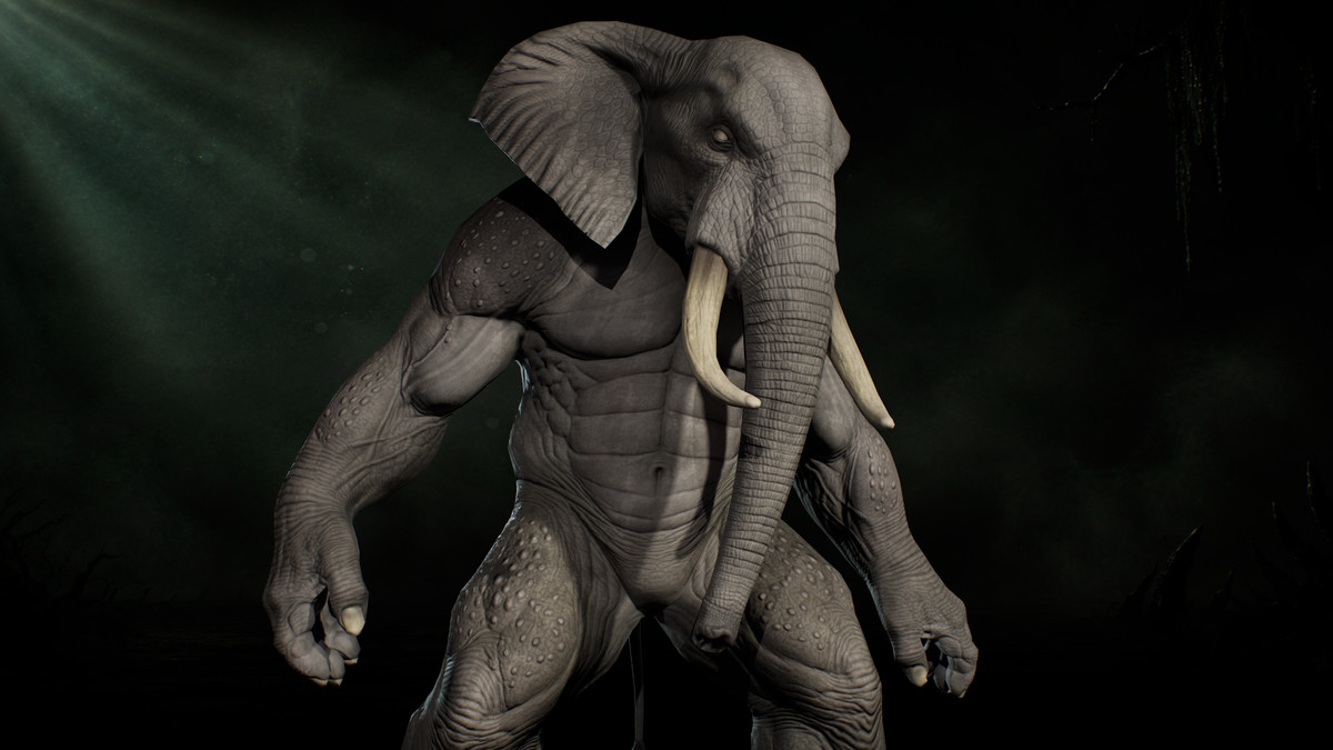 Elephant Humanoid