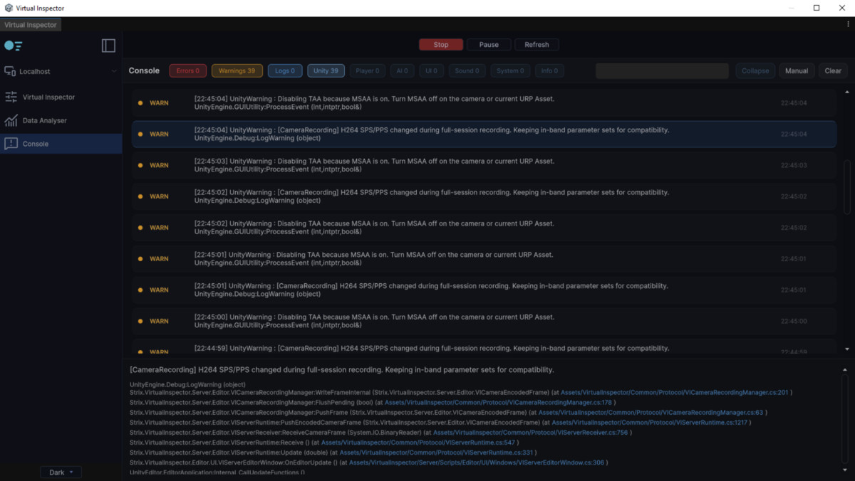 Virtual Inspector