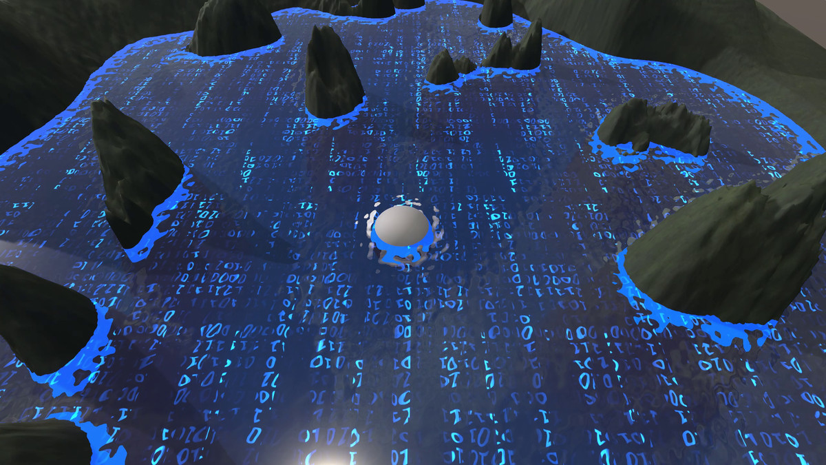 Cyber Neon Water Shader