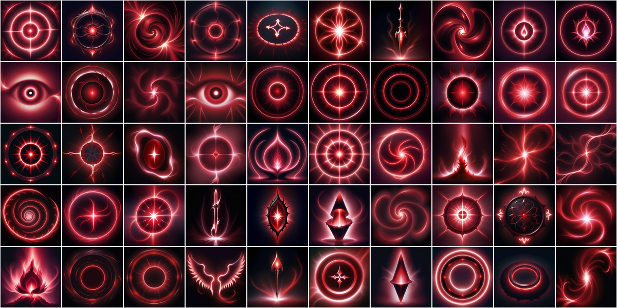 Soft Light Magic Spell Icons Super Bundle1