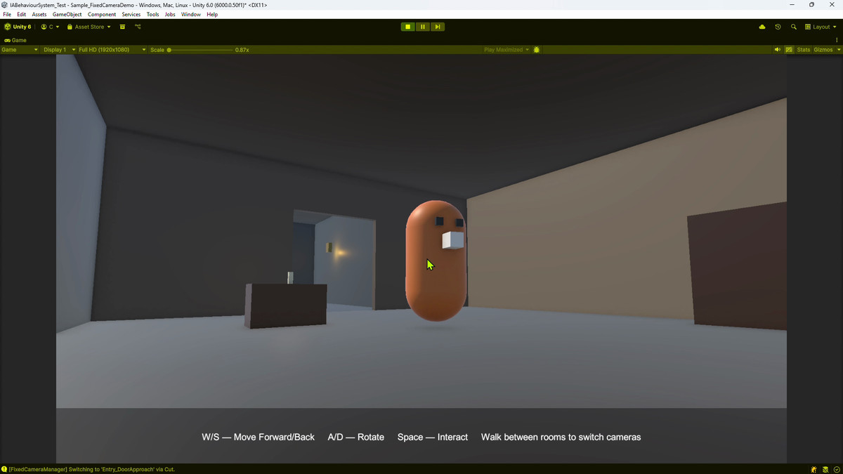 Vigil: Survival Horror Fixed Camera System